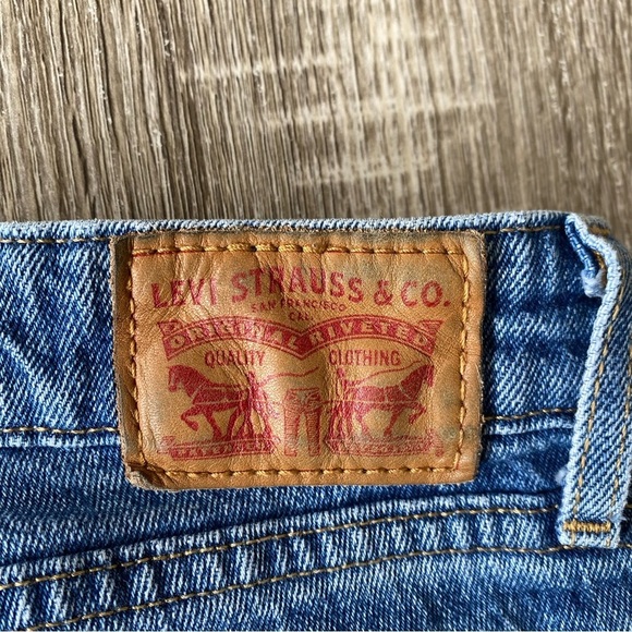 Levi's 711 Low Rise Paneled Skinny Jeans Size 29 - Picture 6 of 13